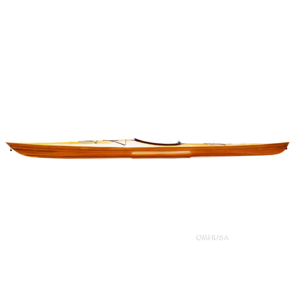 K103 Wooden Kayak with arrows design 17 ft K103 WOODEN KAYAK WITH ARROWS DESIGN 17 FT L00.WEBP